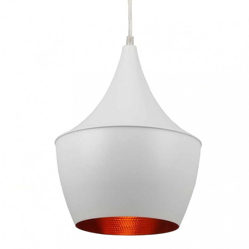 Trío de Lámparas Colgantes Blanco y Dorado - Minimalistas