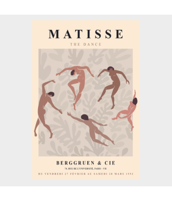 CUADRO MODERNO LA DANZA DE MATISSE