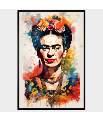 CUADRO MODERNO FRIDA ABSTRACTA