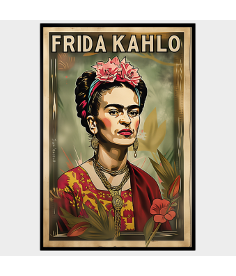 CUADRO MODERNO FRIDA CLÁSICA