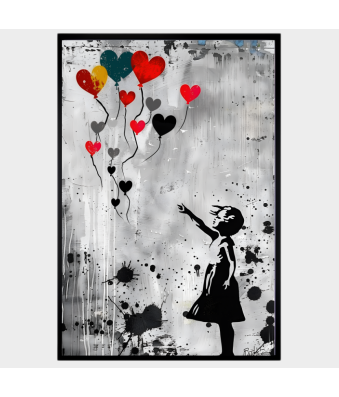 CUADRO MODERNO BANKSY LA...