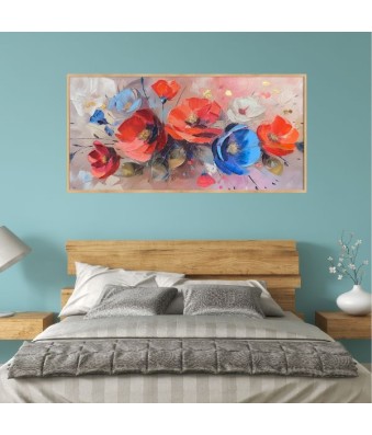 CUADRO PINTADO A MANO ARMONIA FLORAL