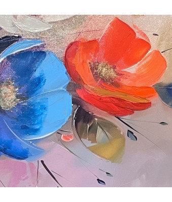 CUADRO PINTADO A MANO ARMONIA FLORAL