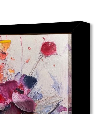 CUADRO PINTADO A MANO EXPLOSIÓN FLORAL