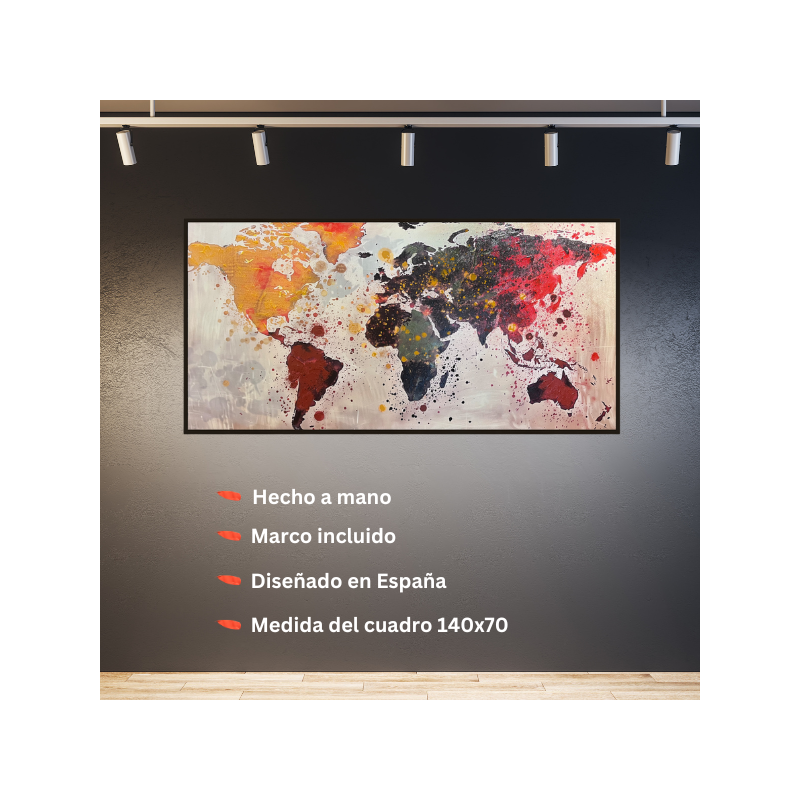 Paul Silver - Cuadro Moderno para Decoración de Salones