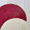 Cuadro en relieve con marco de madera Arcos