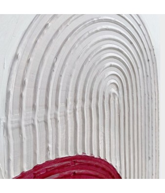 Cuadro en relieve con marco de madera Arcos